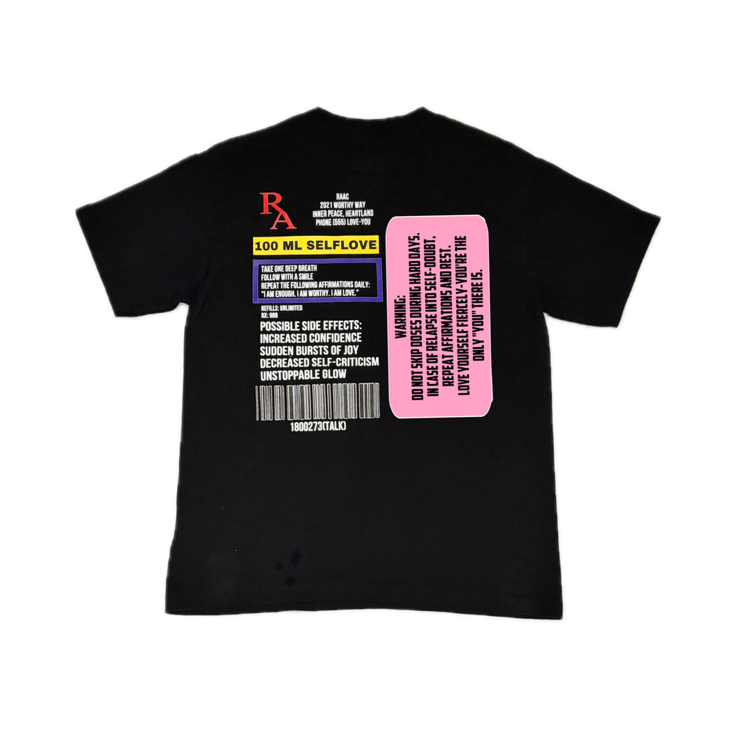 May Cause Happiness Black Tee